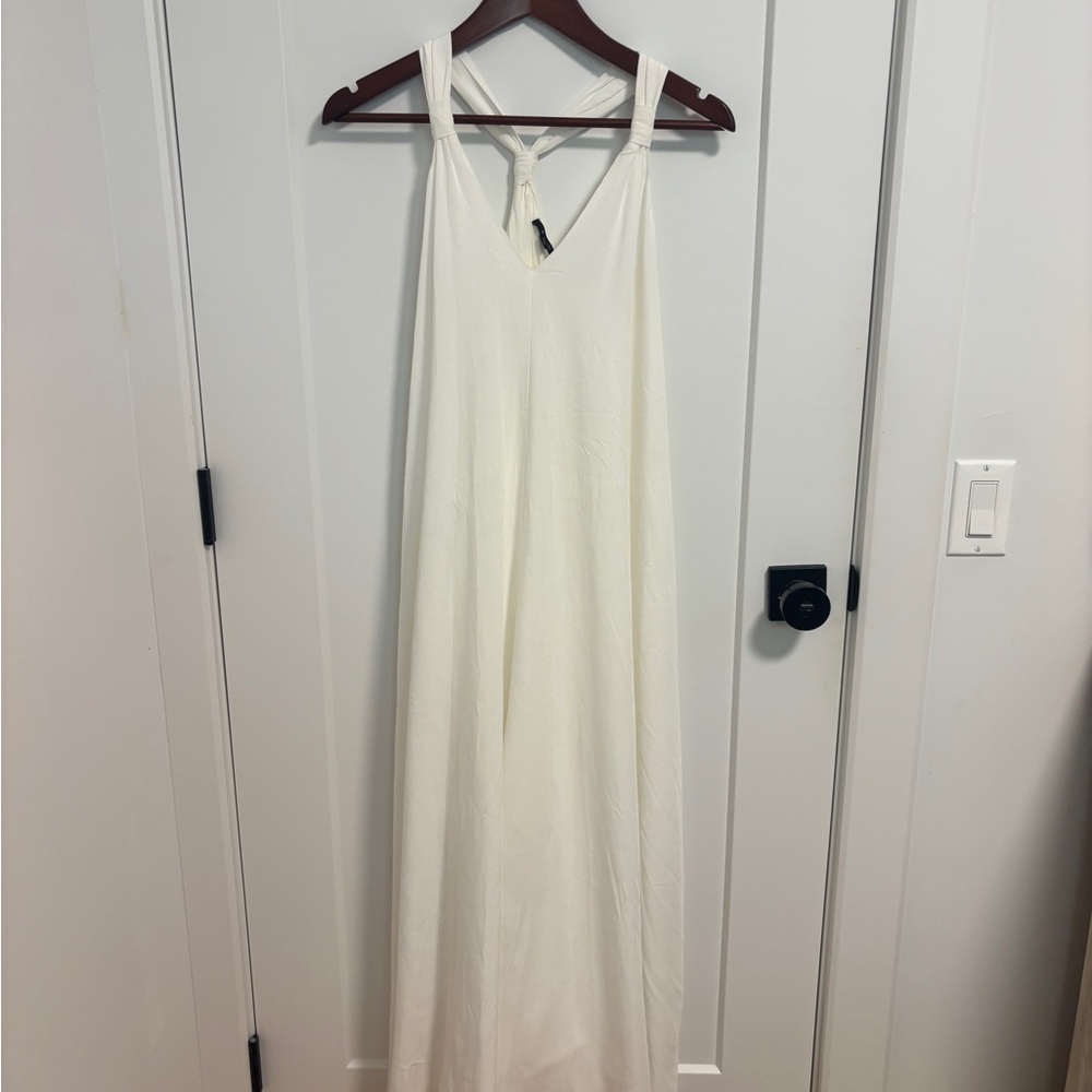 RW & Co White Maxi Dress